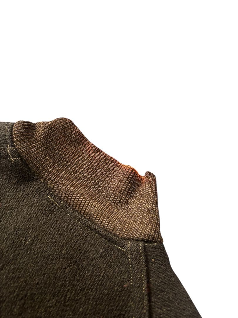 50s or 60s ウィングフット　希少ブラックウールスタジャン