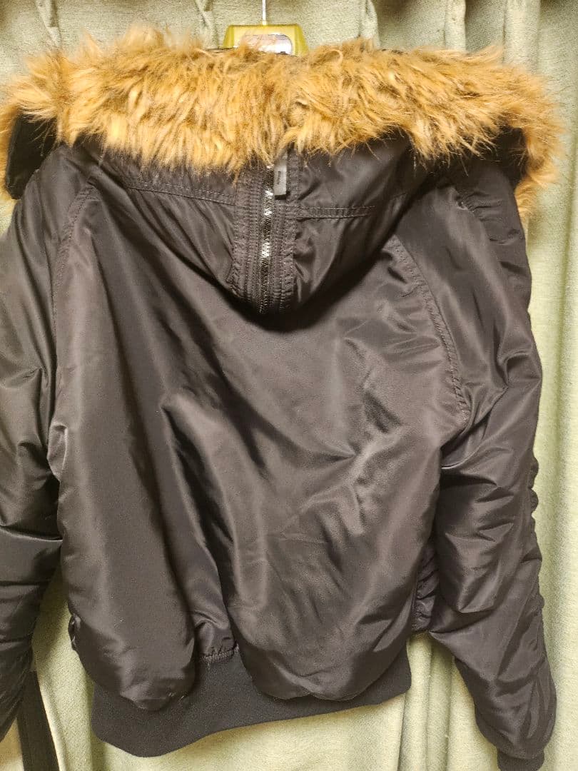 ALPHA N2Bジャケット ブラック(L) 短丈