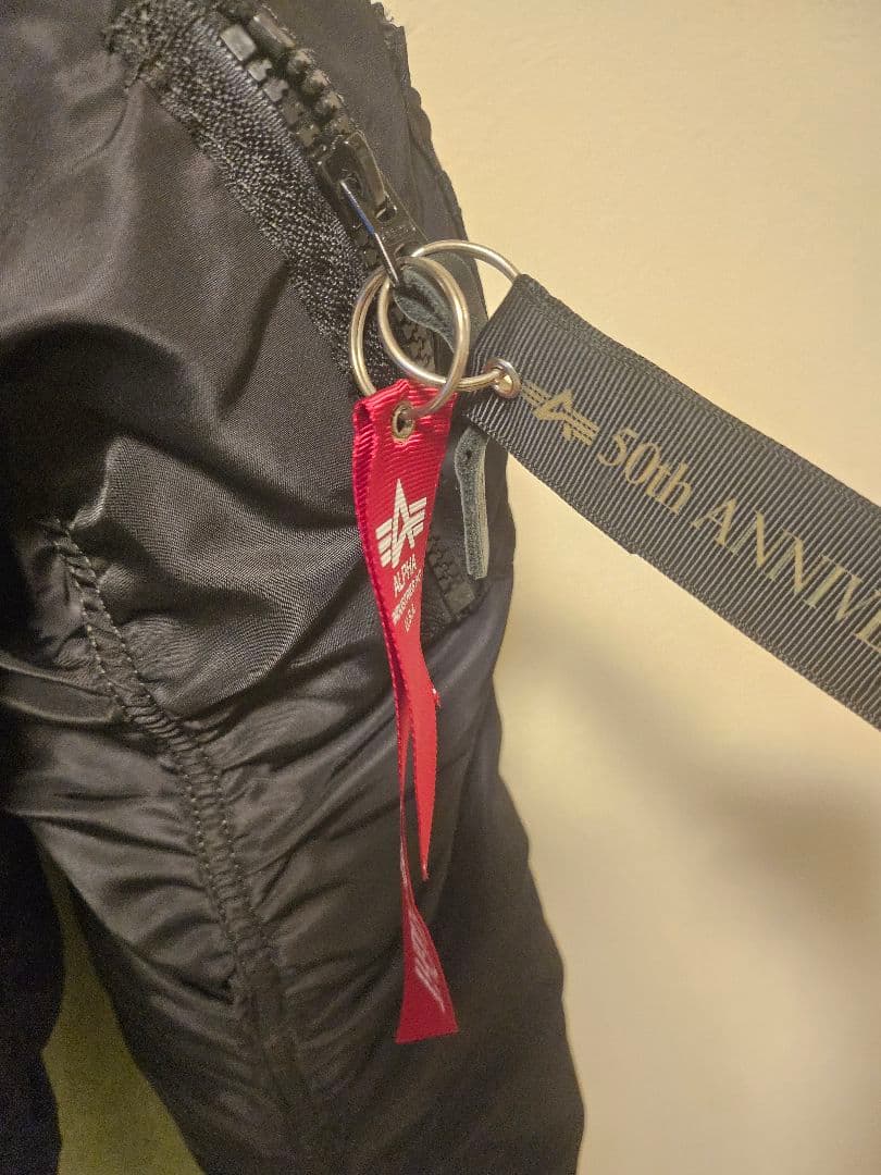 ALPHA N2Bジャケット ブラック(L) 短丈