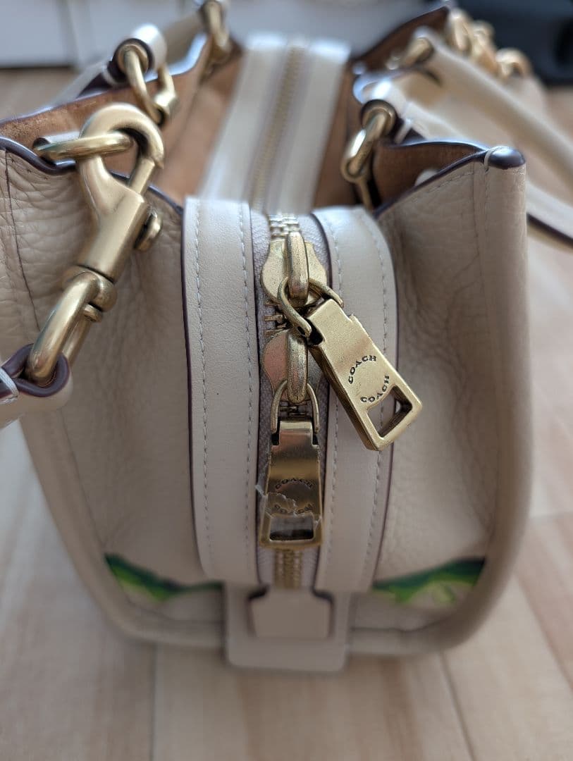 COACH × Disney 限定コラボ レザーバッグ 2WAY