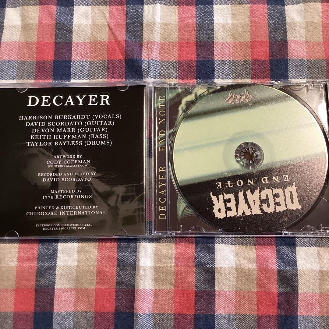 DECAYER /4枚セット　デスコア
