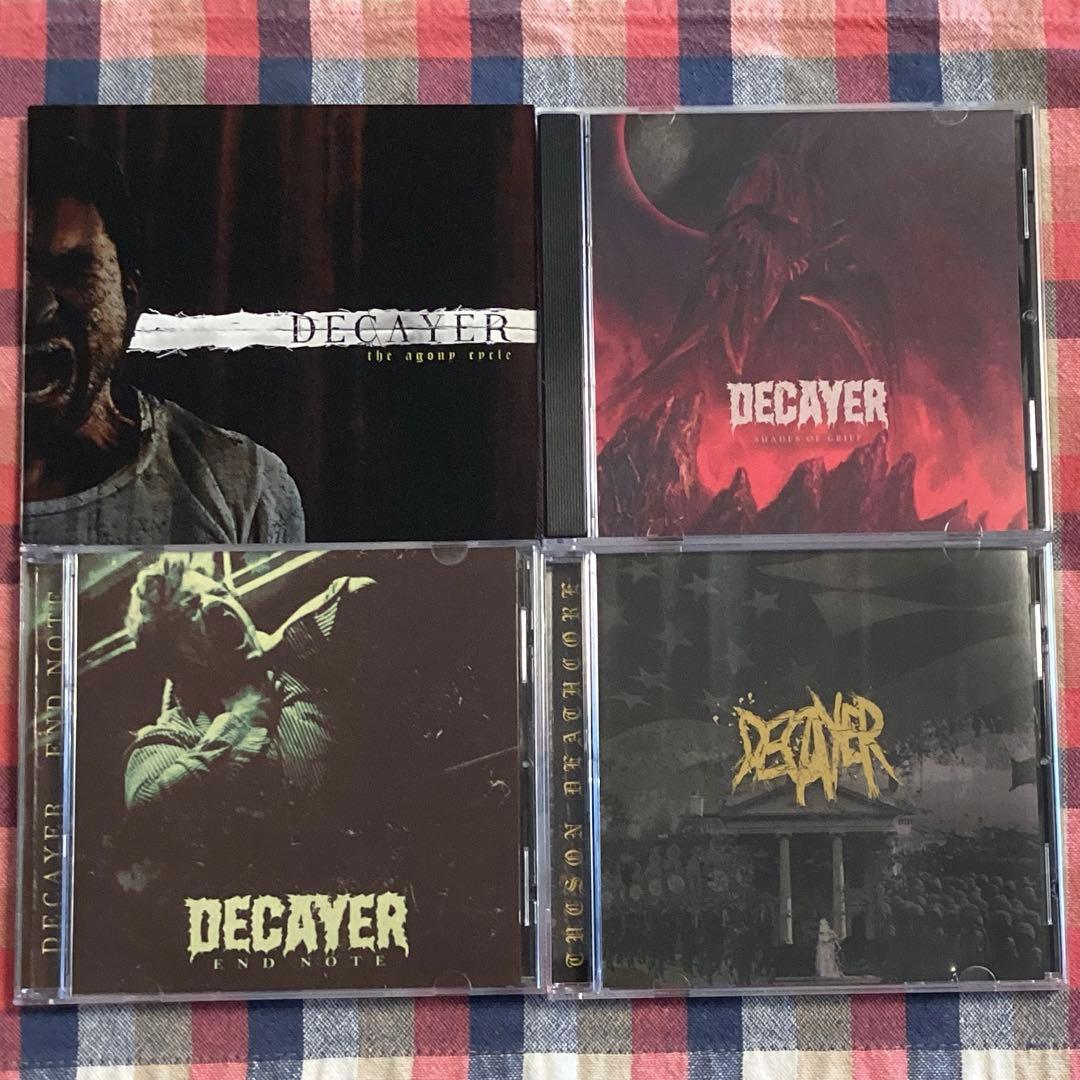 DECAYER /4枚セット　デスコア