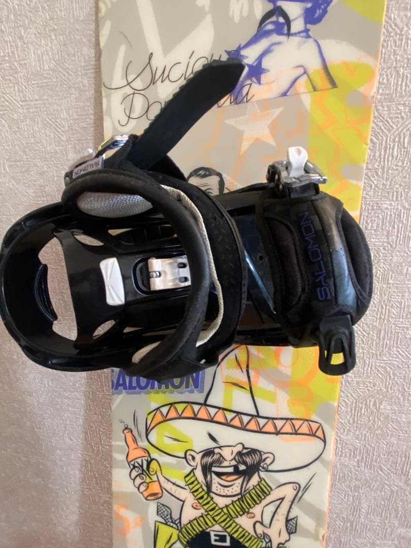 Salomon スノーボード Salomon バインディング付き