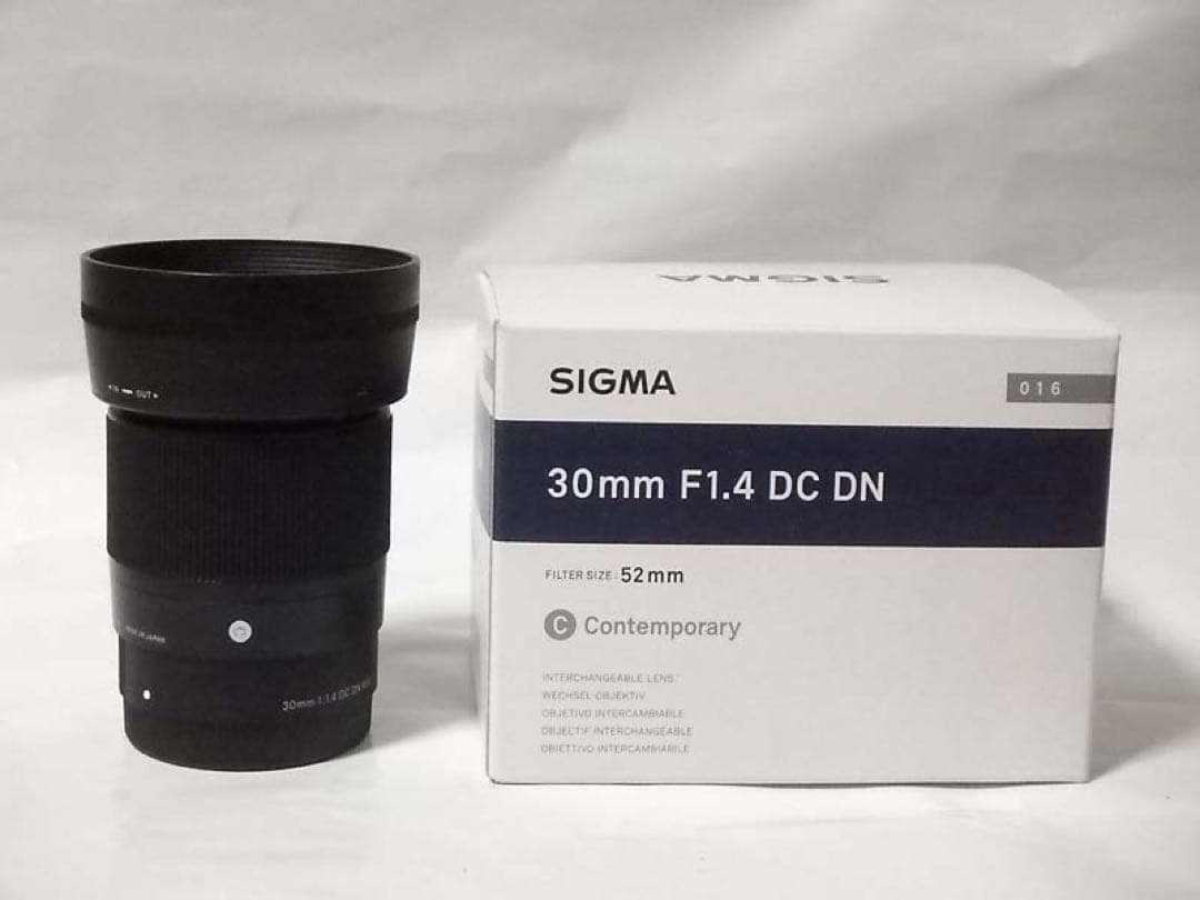 SIGMA 30mm F1.4 DC DN Eマウント 保護フィルター&ND4