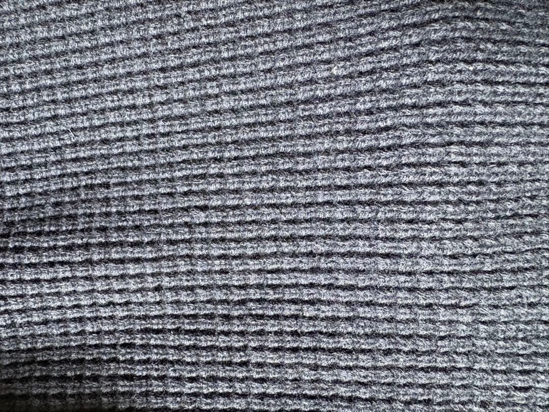 Sacai ニット シフォン ドッキング ワンピース 刺繍