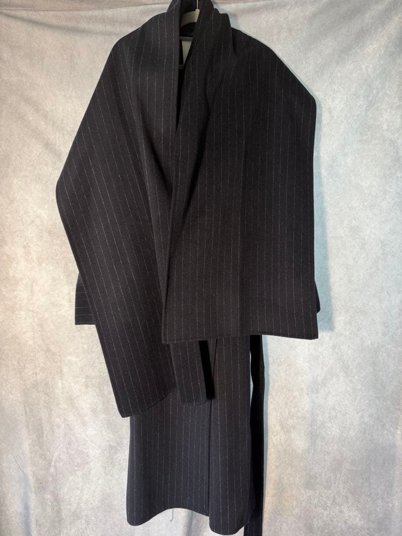 新品 COS オーバーサイズ　ピンストライプ　コート