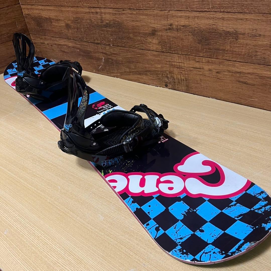 Generics kissmark スノーボード2点　初心者オススメ　151cm