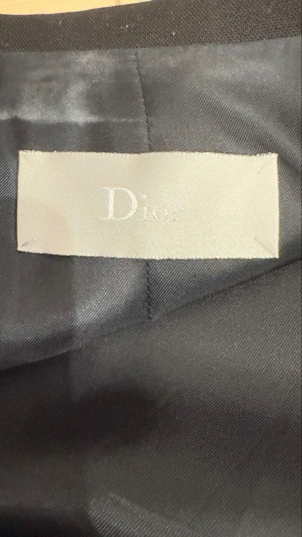 未使用DIOR HOMME10ss・サテンダブル・ジレ国内正規 サイズ48