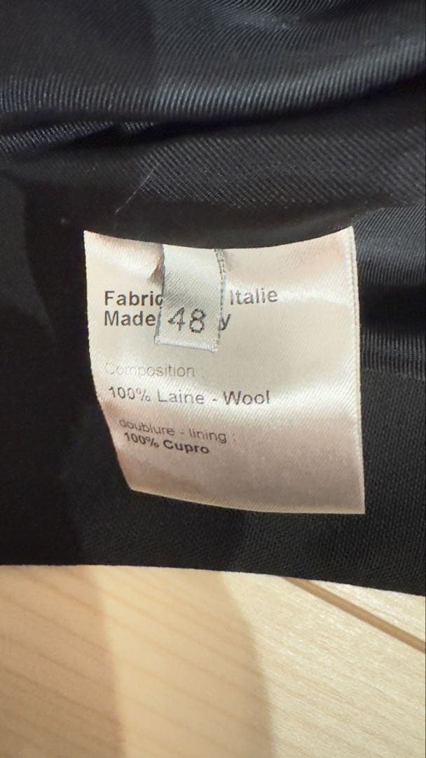 未使用DIOR HOMME10ss・サテンダブル・ジレ国内正規 サイズ48