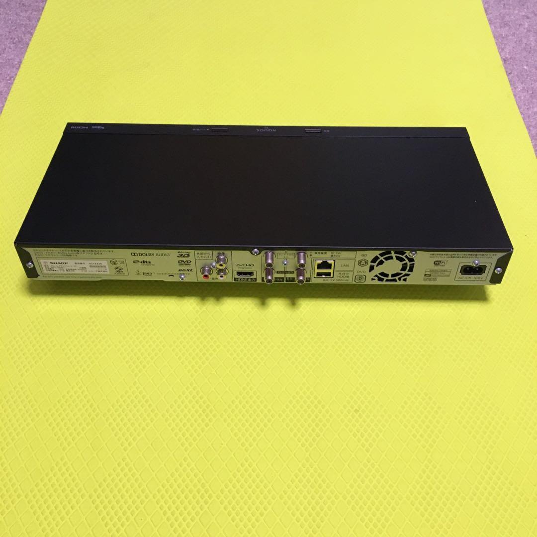 ★美品★2019年製◆シャープ 2B-C10BW1◆1TB、2番組同時録画