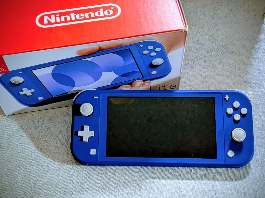 Nintendo Switch Lite 青 + ミッキーケース
