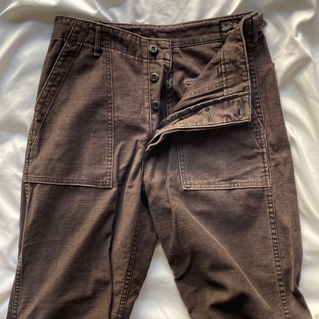 orslow us army fatigue pants ベイカーパンツ