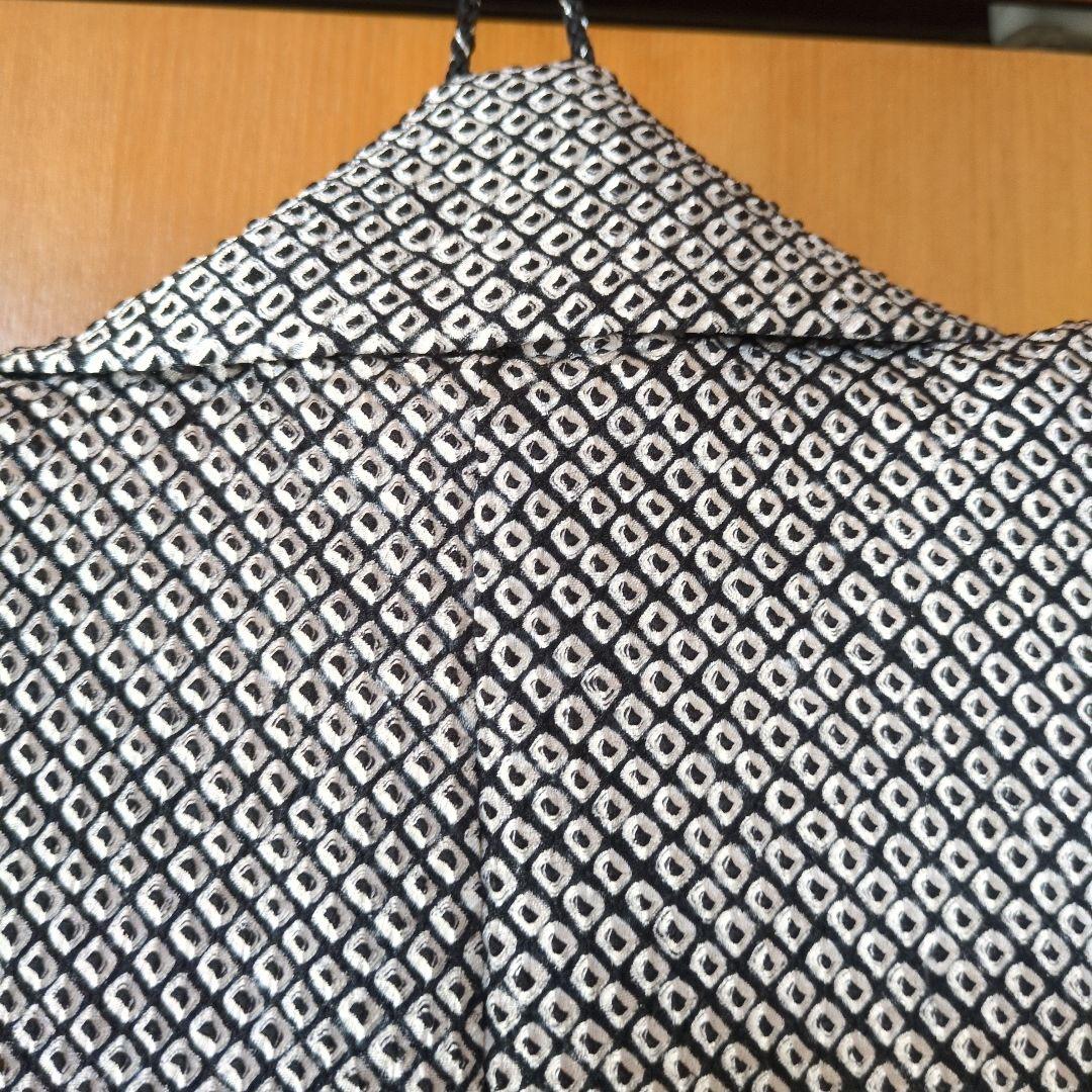 七五三３歳男の子正絹総絞り手縫いの被布（中綿無し）