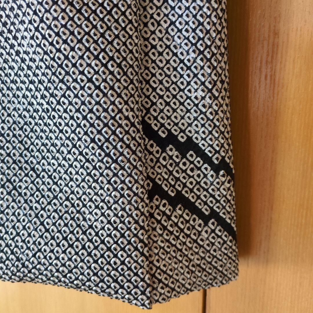 七五三３歳男の子正絹総絞り手縫いの被布（中綿無し）