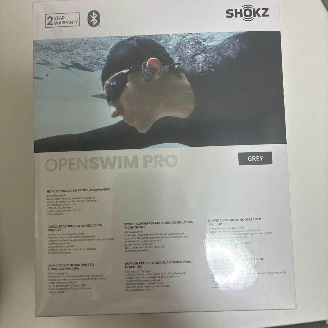 イヤホン Shokz OpenSwim Pro