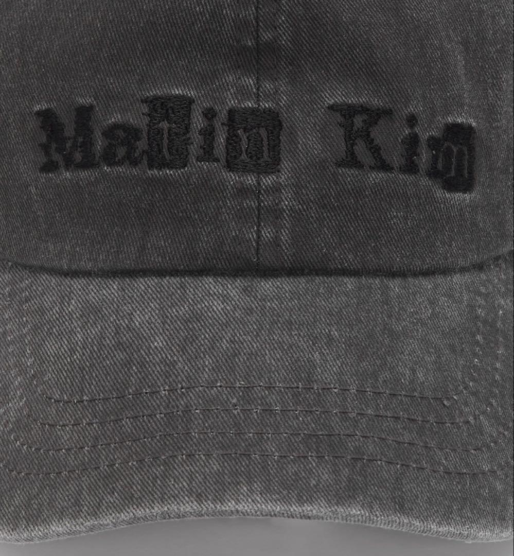 MATIN KIM キャップ グレー