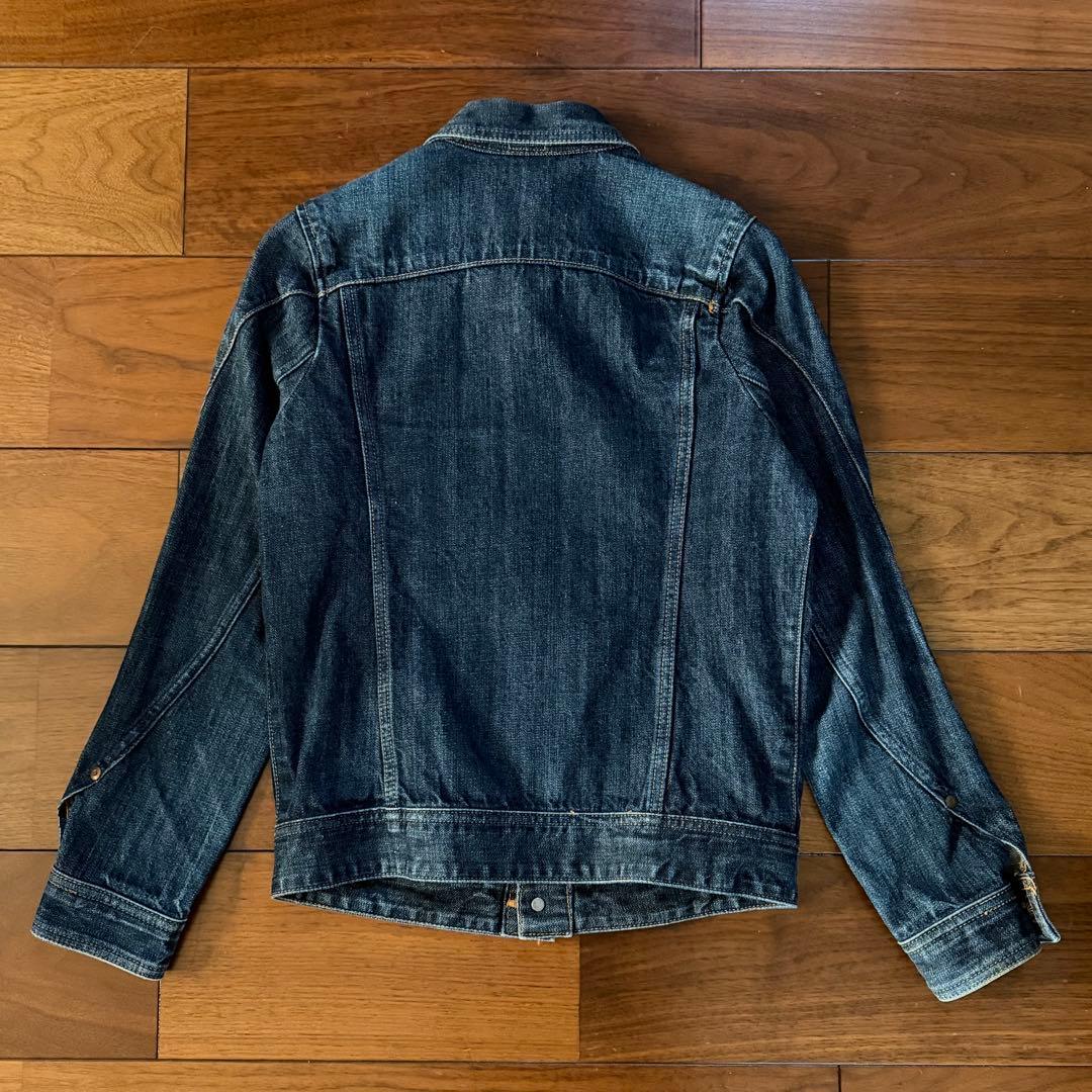 【濃紺】30s 復刻 Lee リー カウボーイ 白タグ デニムジャケット M