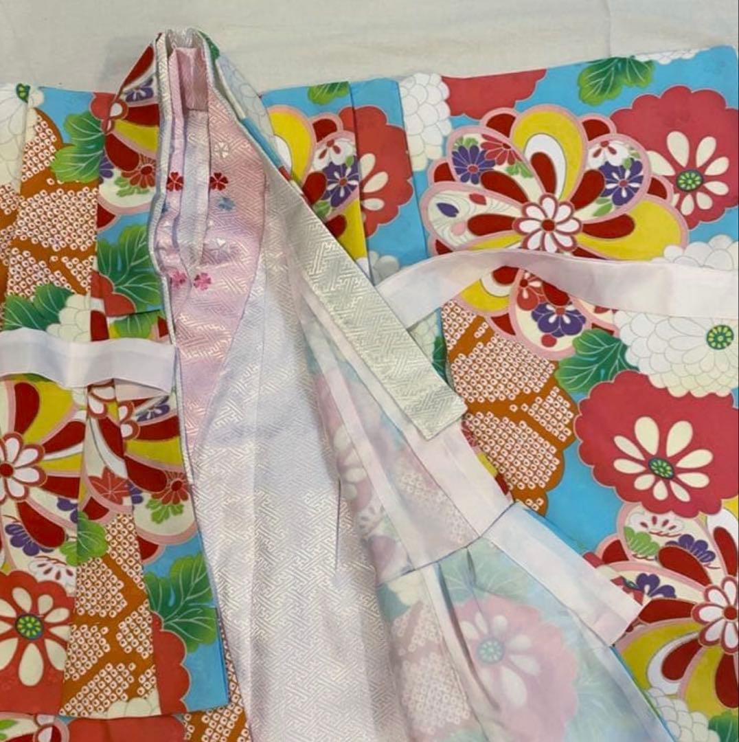 【新品】七五三 着物 三歳　3歳　着物　被布　セット　未使用