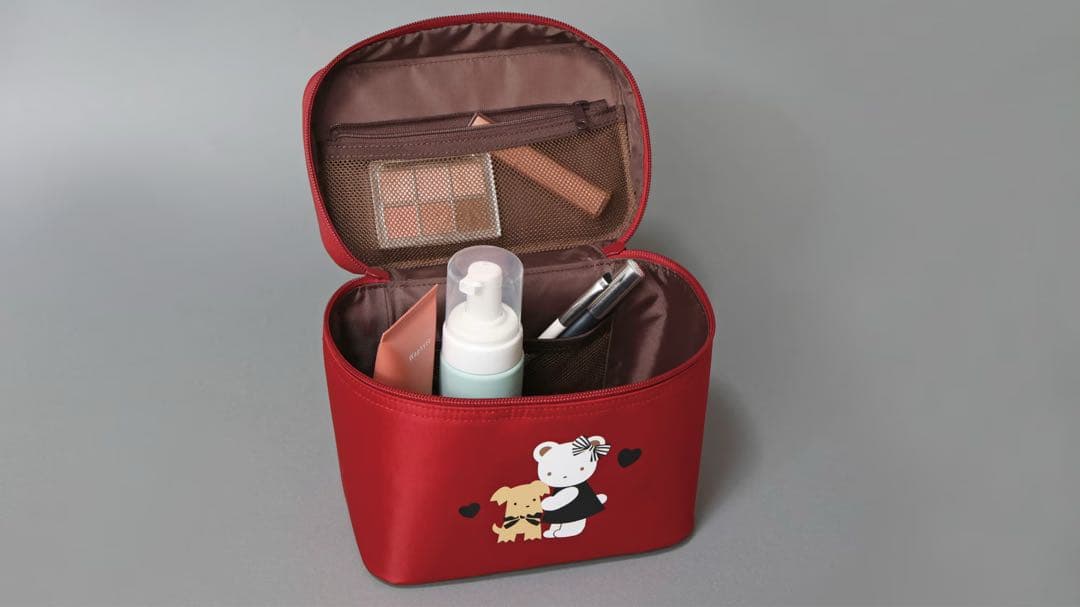 今期新作　新品未使用　ファミリア　ノベルティ　バニティケース　familiar