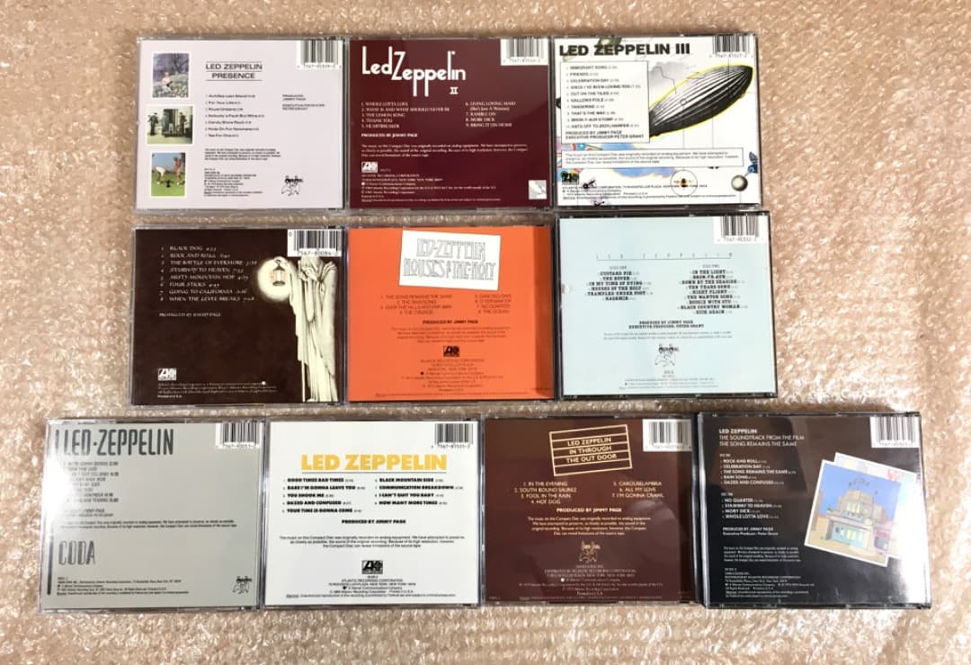 ○LED ZEPPELIN COLLECTION TEN YEARS GONE