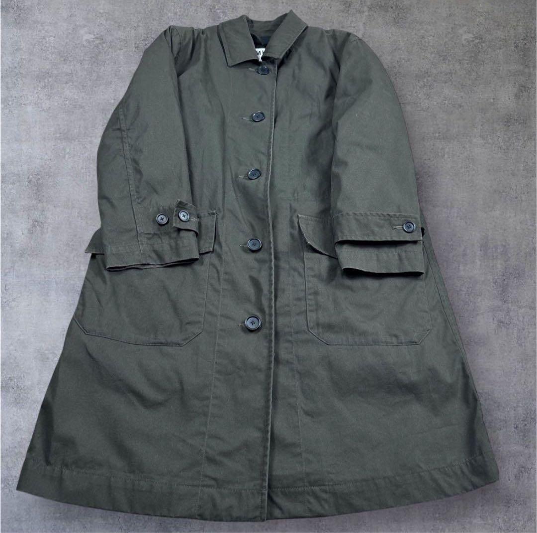 MHL. 近年 マーガレットハウエル ロングステンカラーコート ダウンライナー付