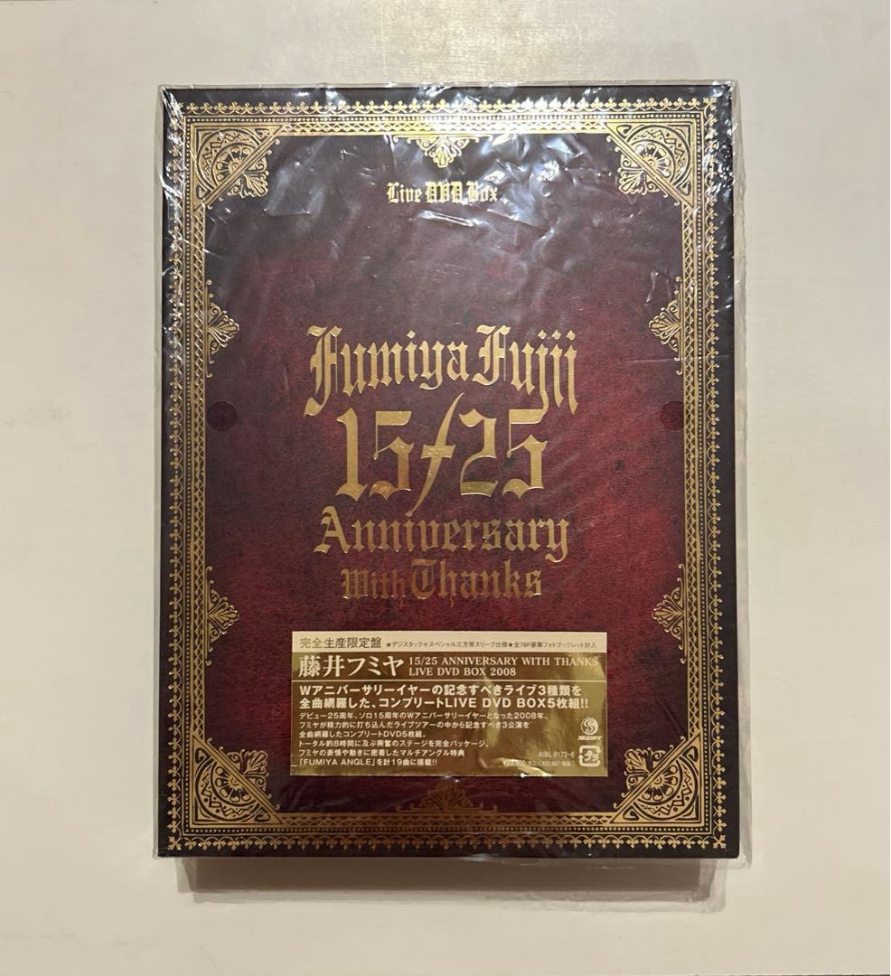 藤井フミヤさん 15/25 ANNIVERSARY WITH THANKS