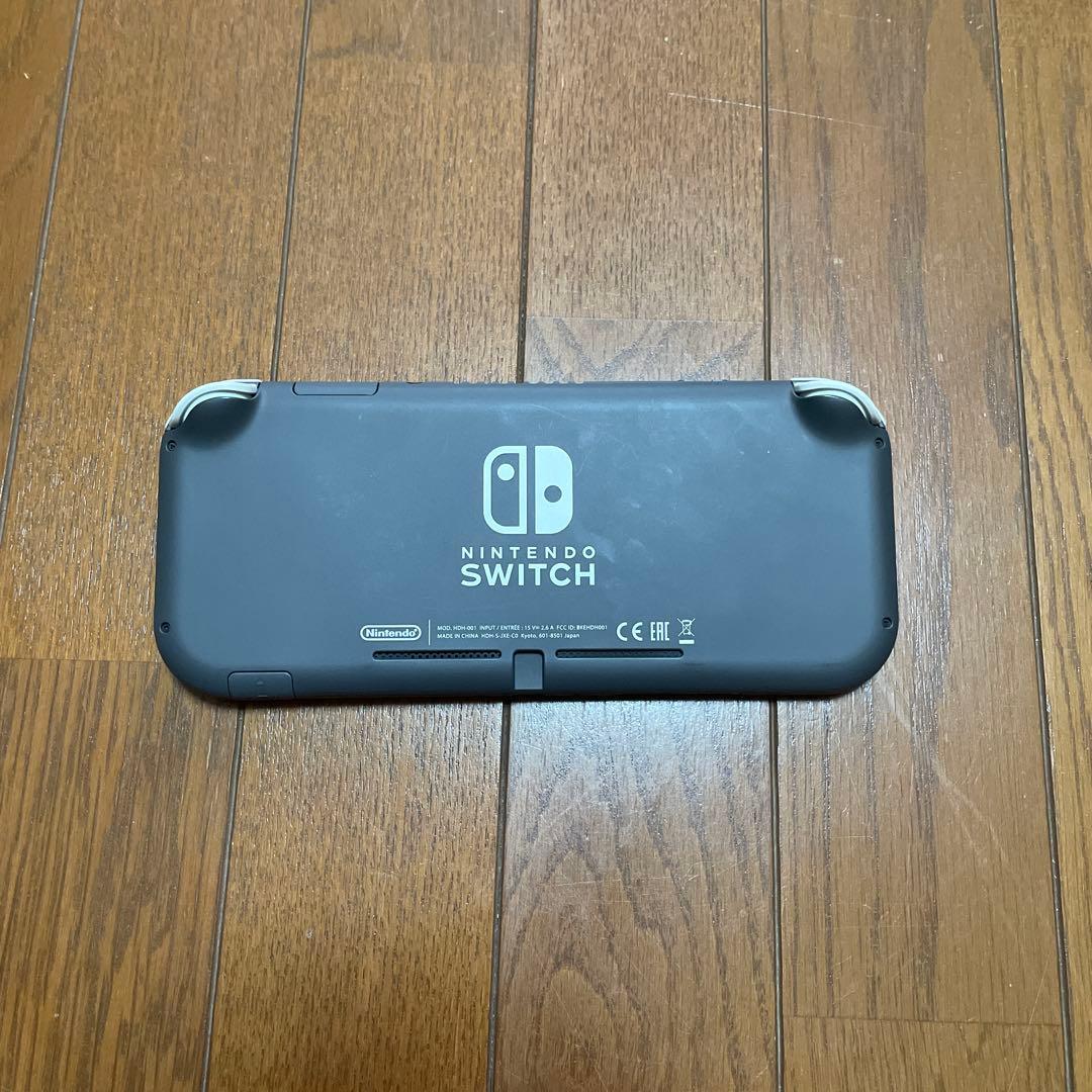 Nintendo Switch Lite グレー 本体とUSBケーブル