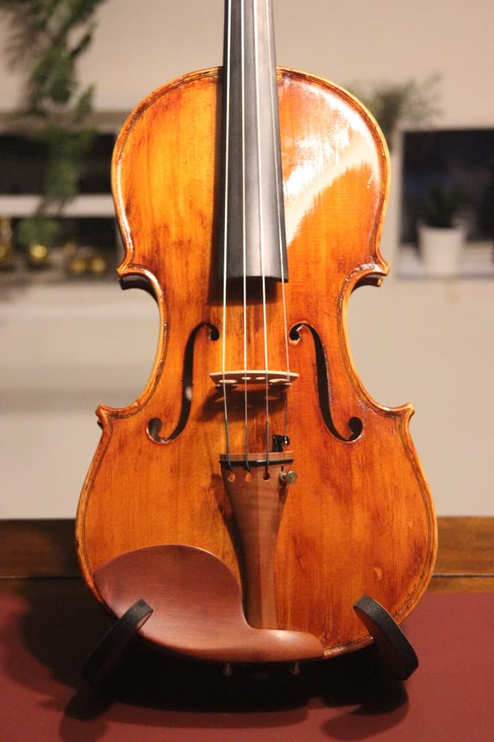 【12/18更新あり.製作楽器⑤】バイオリン(メディチモデル)　4/4 2014