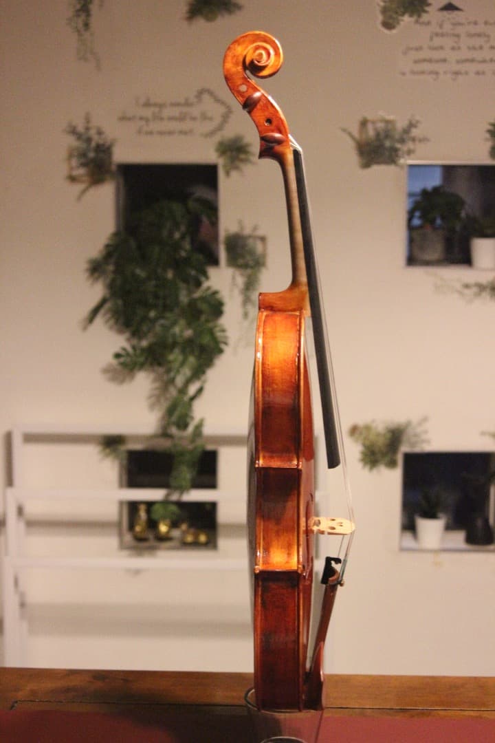 【12/18更新あり.製作楽器⑤】バイオリン(メディチモデル)　4/4 2014