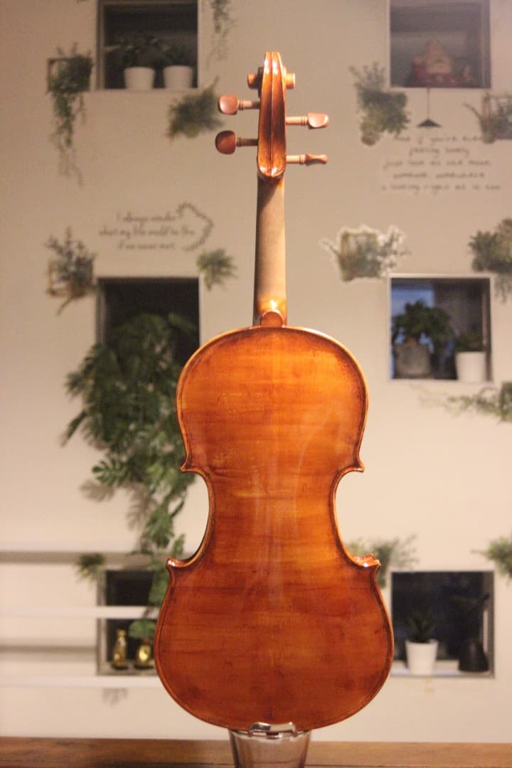 【12/18更新あり.製作楽器⑤】バイオリン(メディチモデル)　4/4 2014