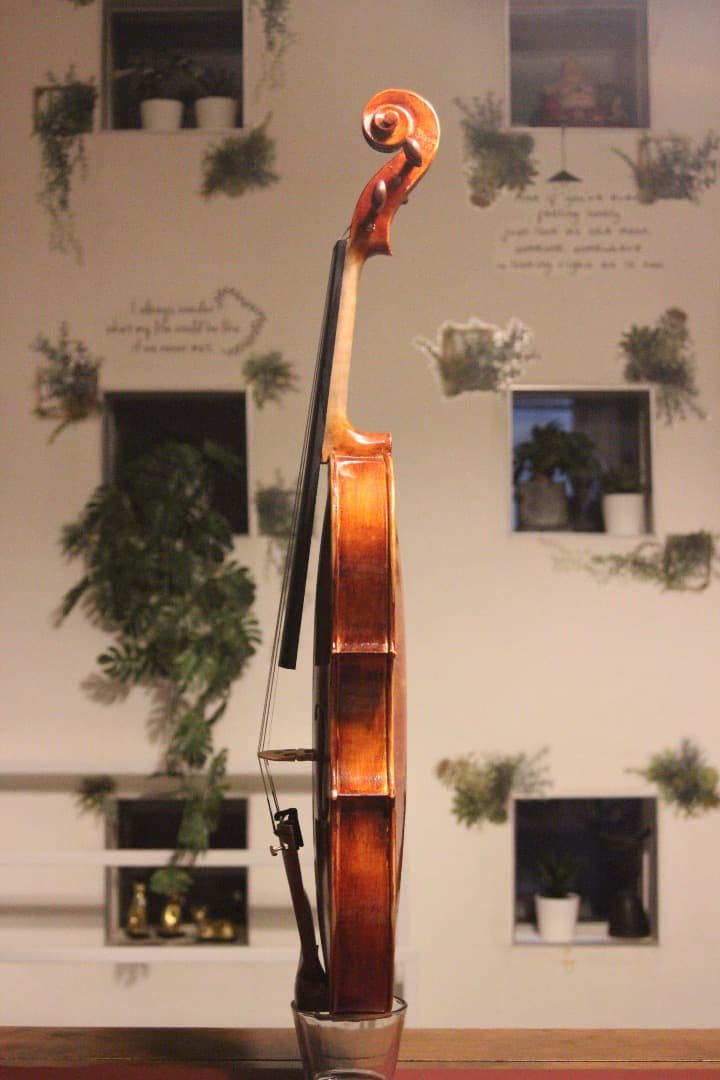 【12/18更新あり.製作楽器⑤】バイオリン(メディチモデル)　4/4 2014