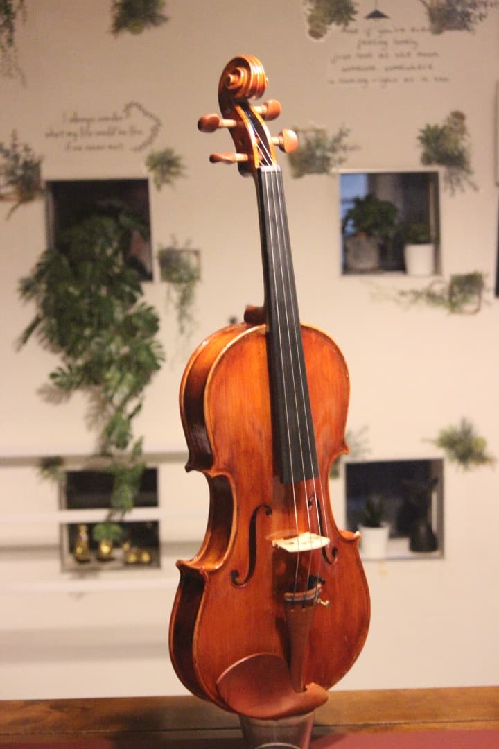 【12/18更新あり.製作楽器⑤】バイオリン(メディチモデル)　4/4 2014