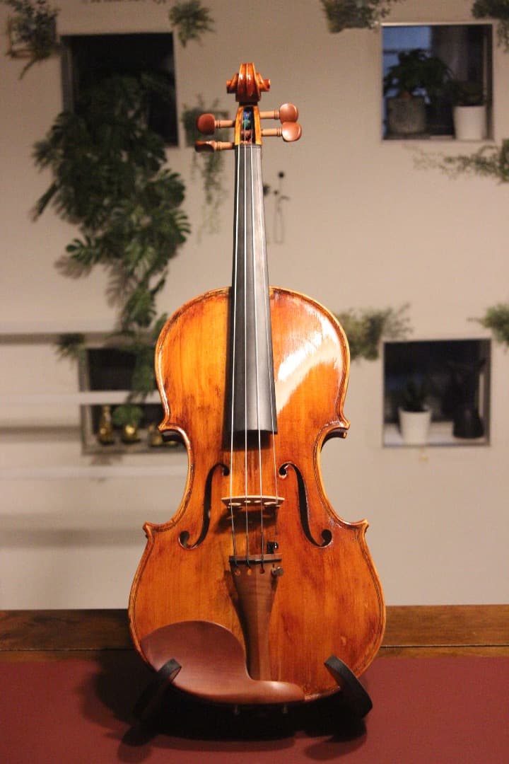 【12/18更新あり.製作楽器⑤】バイオリン(メディチモデル)　4/4 2014