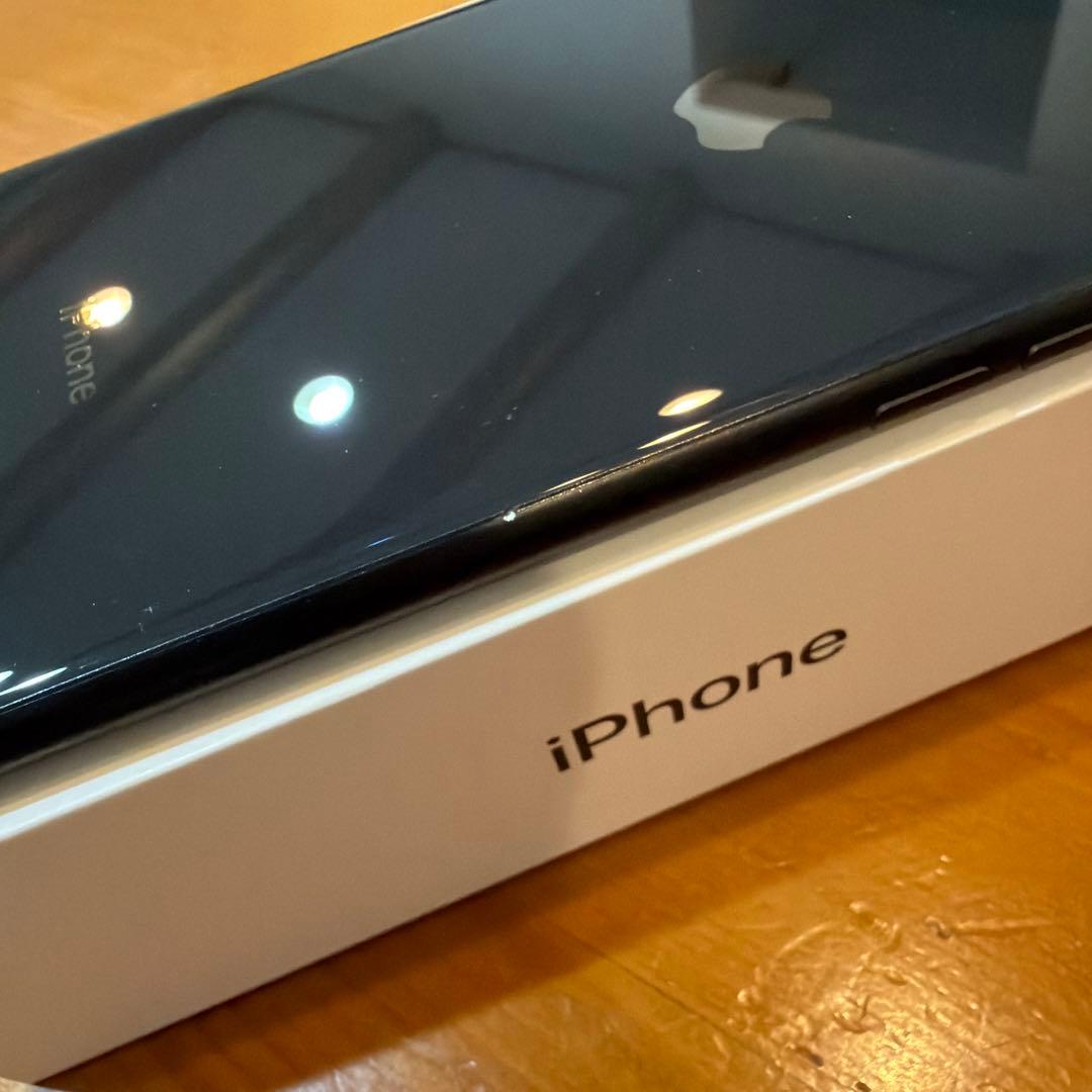 【ピンクの猫】Apple iPhone XR ブラック 本体 箱付き