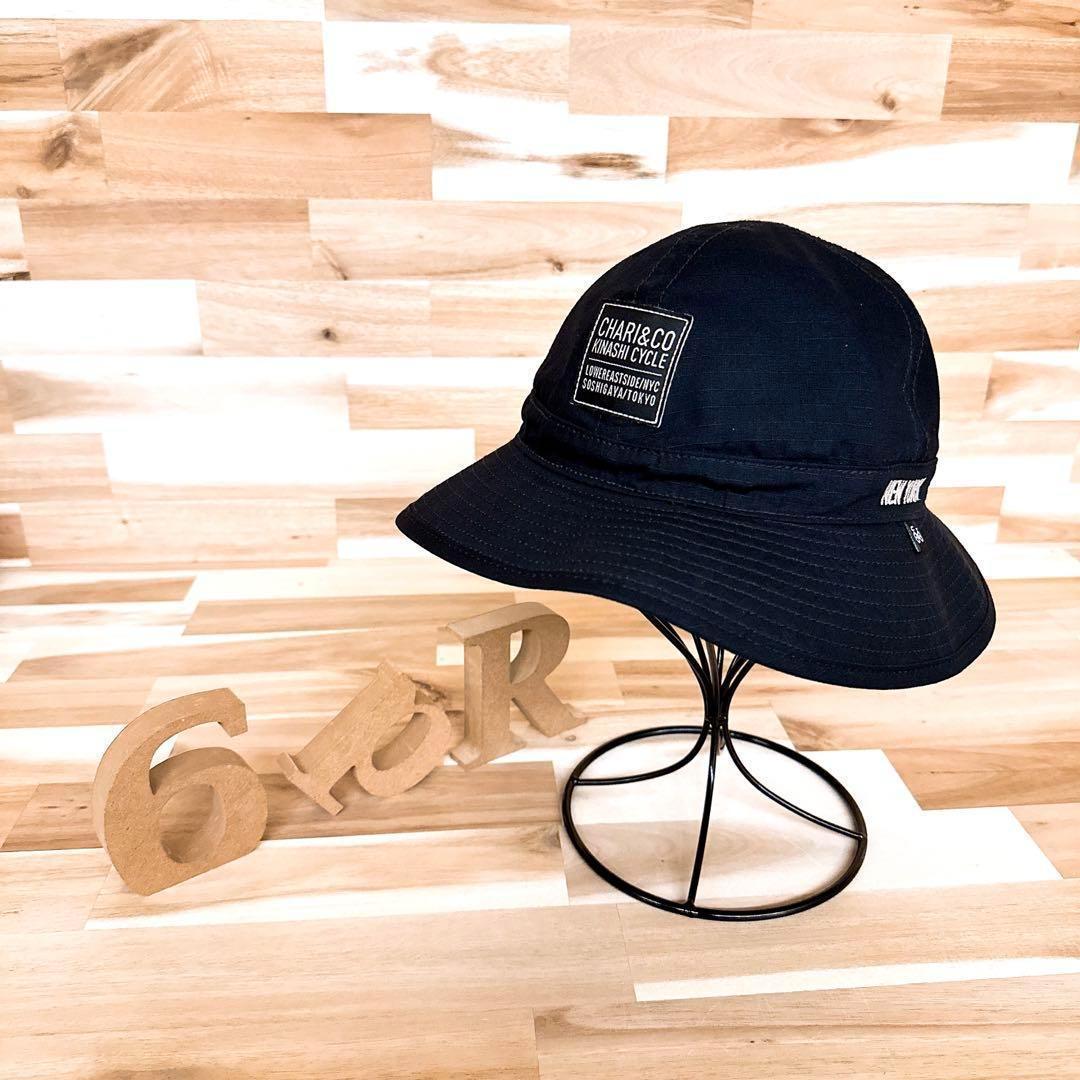 激レア【オーバーライド×チャリアンドコー×木梨サイクル】限定コラボ ハット黒×白