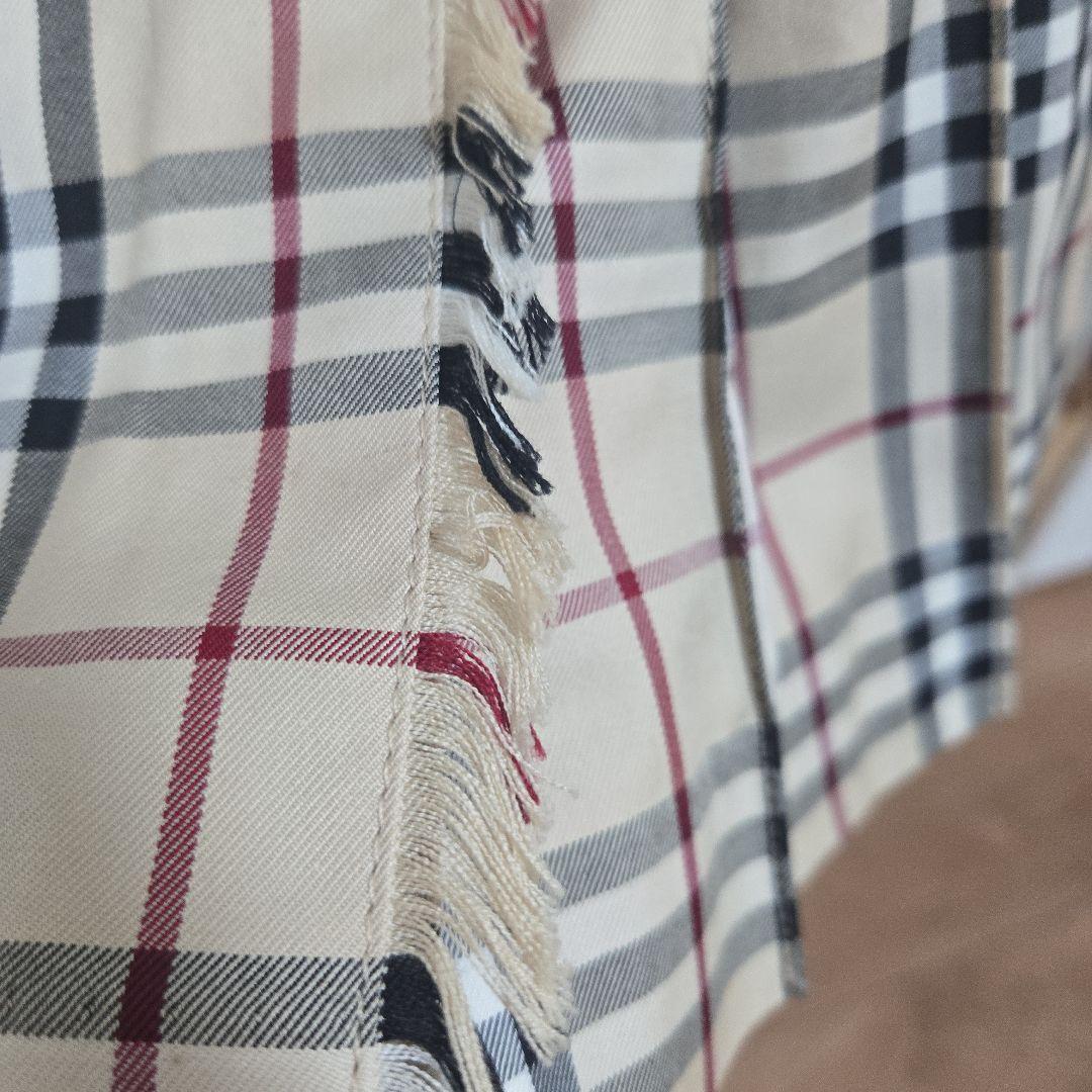 BURBERRY バーバリーブルーレーベル　チェック柄ミニスカート 36