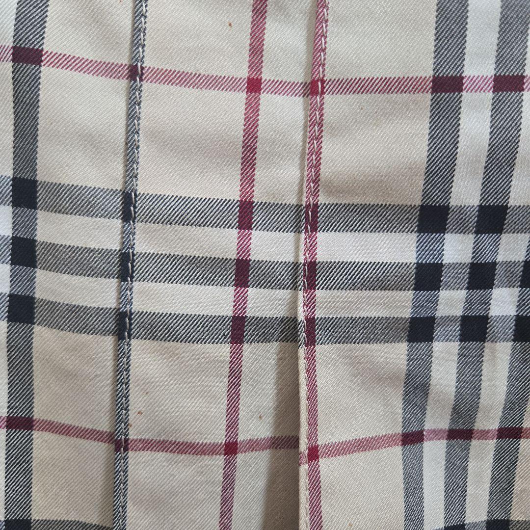 BURBERRY バーバリーブルーレーベル　チェック柄ミニスカート 36