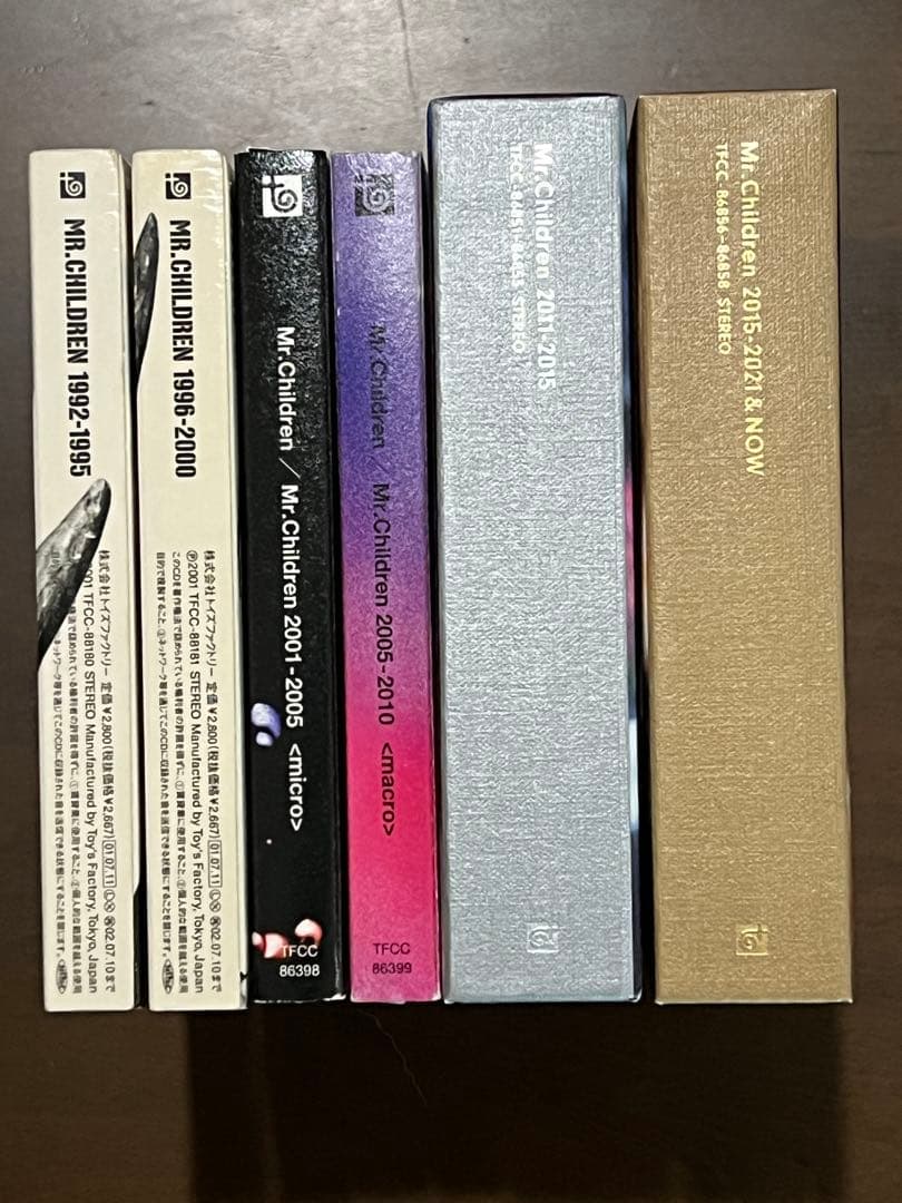 MR.CHILDREN 1992-NOW ベスト６枚組　ミスチル　初回盤含む
