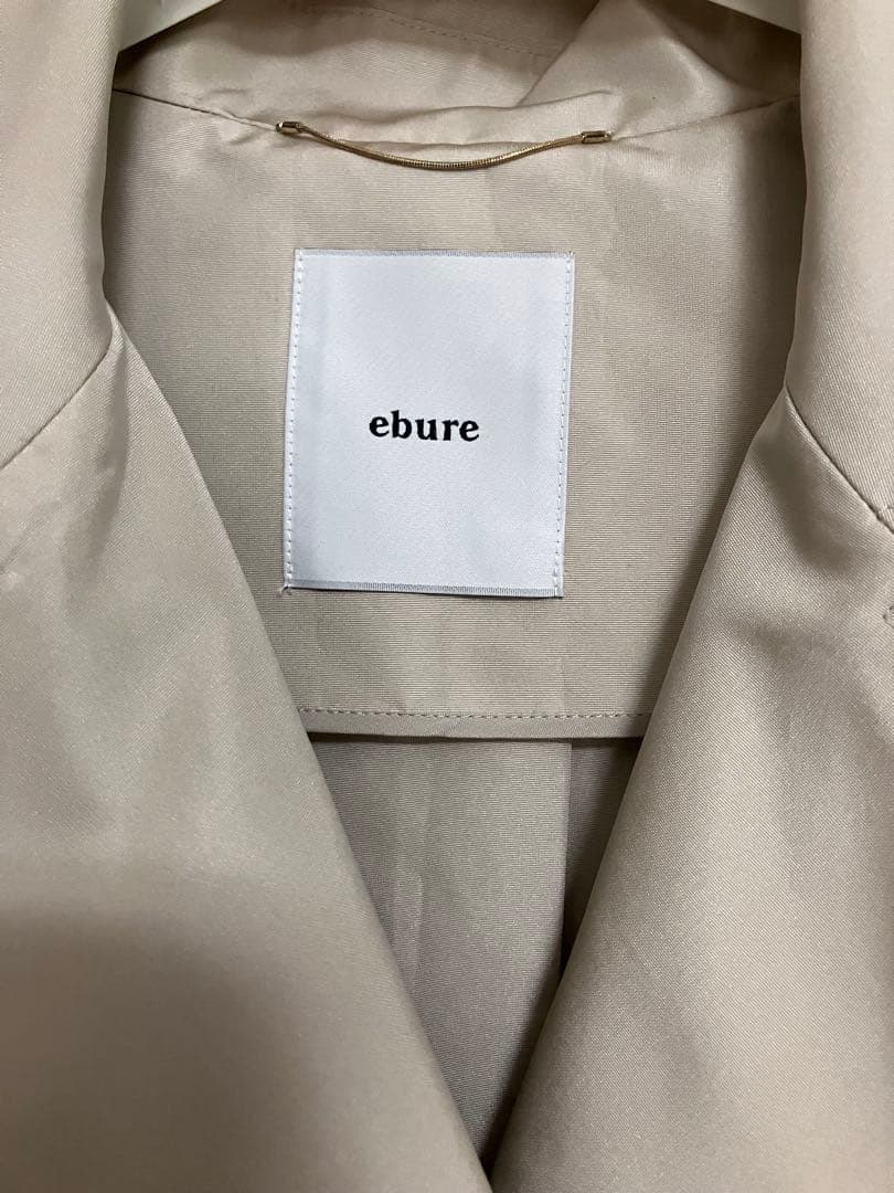25SS ebure エブール マイクロタフタ ハーフコート