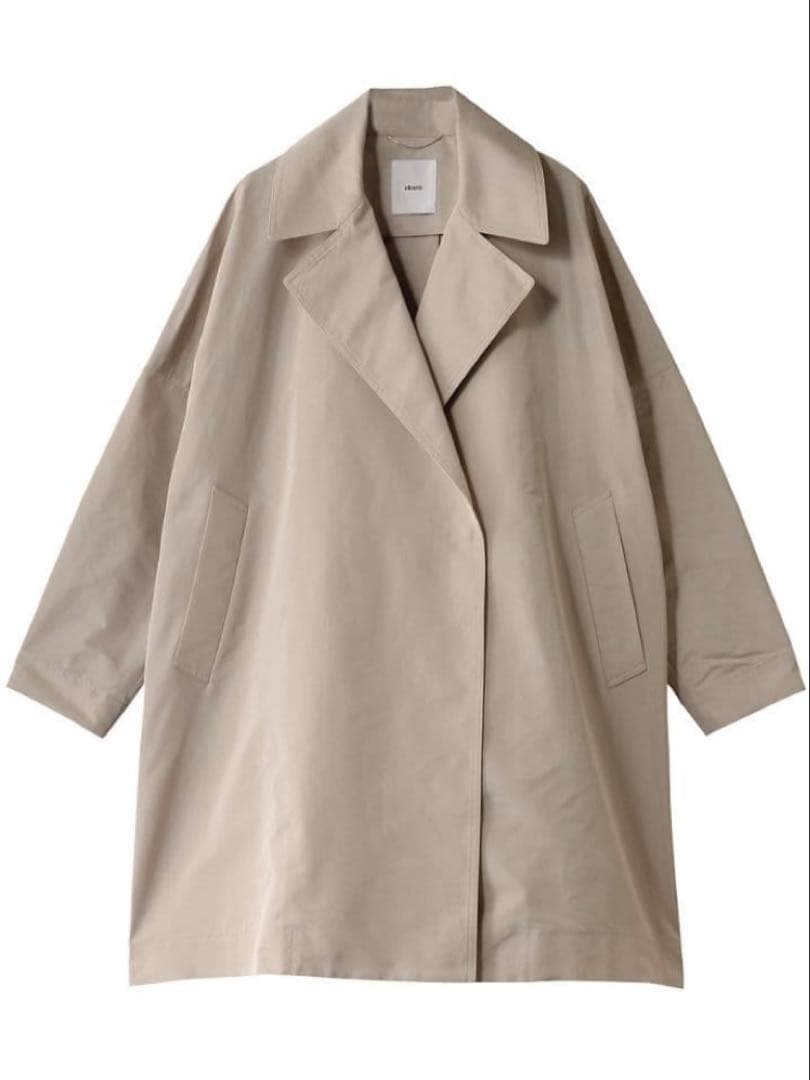 25SS ebure エブール マイクロタフタ ハーフコート