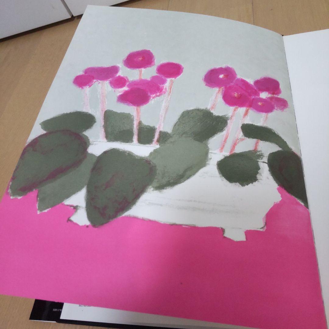 ベルナール　カトラン　画集　 オリジナルリトグラフ３枚と自筆サインあり