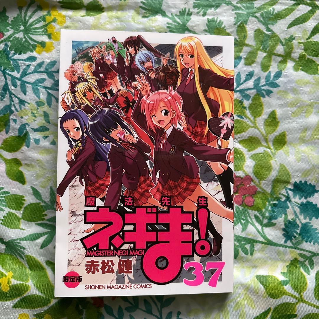 【旧版・絶版・特典未開封品】DVD付き初回限定版 魔法先生ネギま! 37