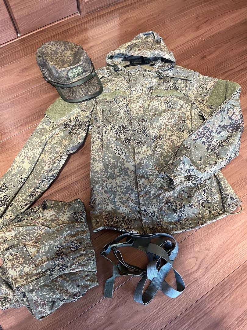 ロシア軍 VKBO レイヤー5上下 キャップセット デジタルフローラ レプリカ品