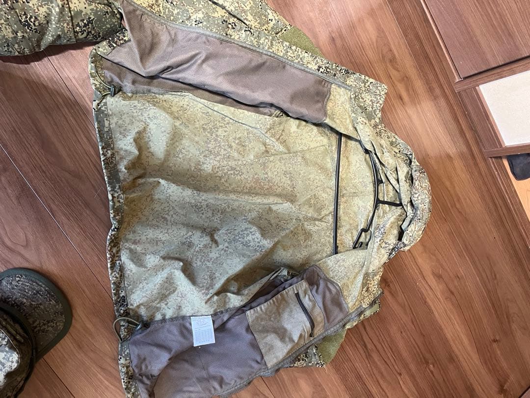 ロシア軍 VKBO レイヤー5上下 キャップセット デジタルフローラ レプリカ品