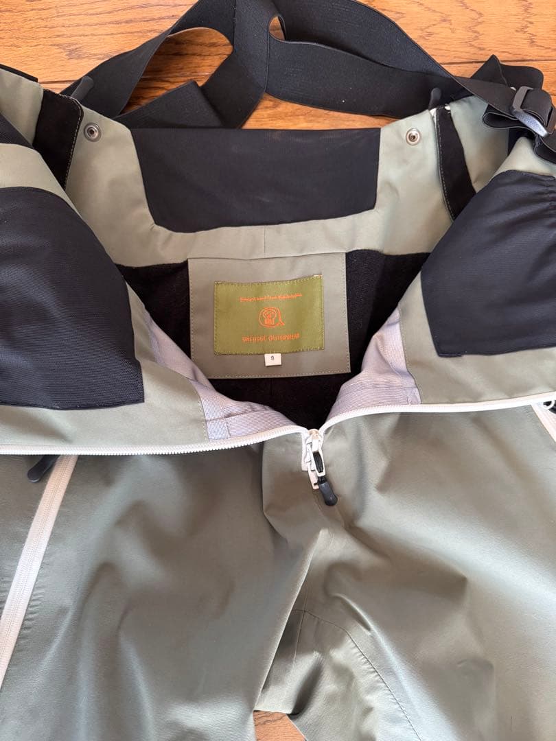 アンファッジ　unfudge スノーボード　ウエア　上下セット