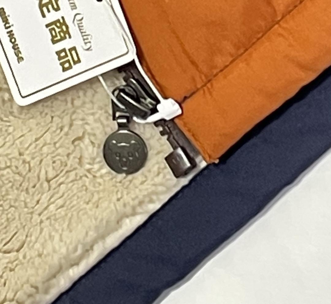 新品 限定品 ミキハウス ダブルB ボアつき マルチ ジャケット 150