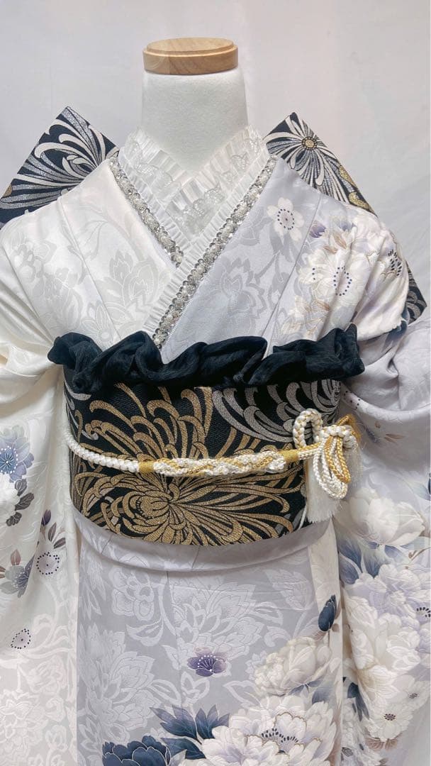 花柄刺繍 振袖のみ