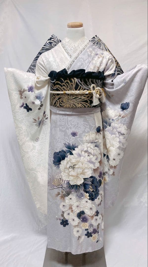 花柄刺繍 振袖のみ