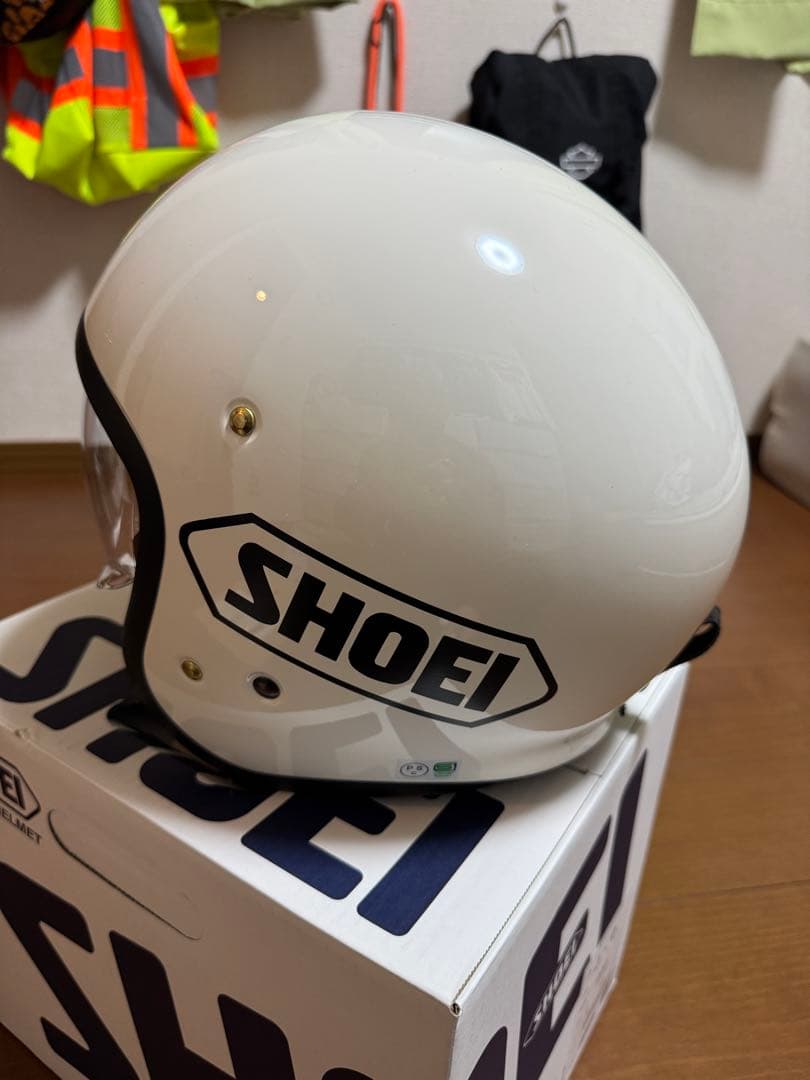 SHOEI J.O ジェットヘルメットオフホワイトL程度極上品