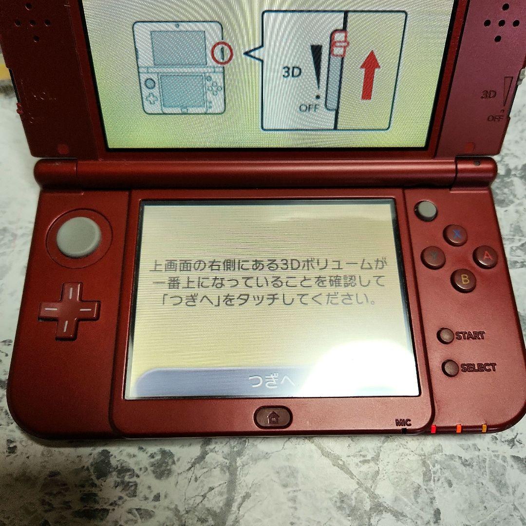 Newニンテンドー3DS LL メタリックレッド